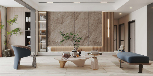 Керамогранит Basconi Home BHK-4008 Angela Brown Structure 120x300 фото 2