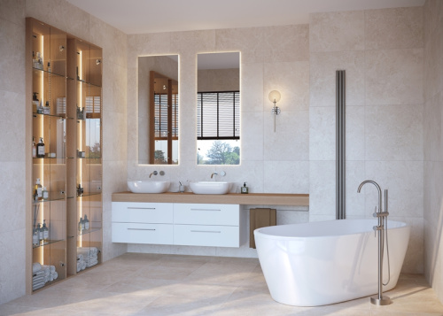 Керамогранит Creto 8162 Shell LG 60х60 фото 2