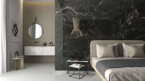 Idalgo Сандра Керамогранит Черно-Оливковый натуральный 60x120  фото 2