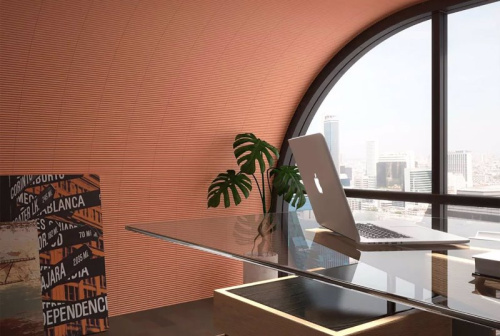 Керамическая плитка Equipe Costa Nova 28533 Onda Terra Matt 5x20 фото 2