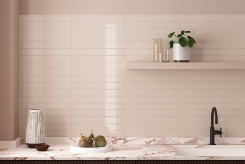 Керамическая плитка Equipe Vitral Pink 31142 5х40 фото 2