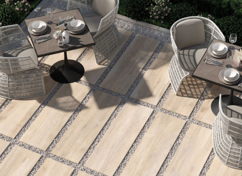 Керамогранит Rondine Greenwood J86326 Beige 24х120 фото 2