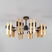 Люстра на штанге Eurosvet 70116/8 черный фото