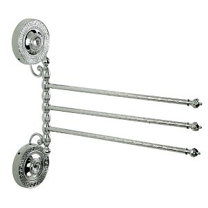 Полотенцедержатель Migliore Montecarlo тройной поворотный, L35 cм хром 31784 фото