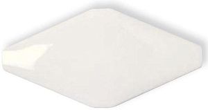 Плитка Adex Rombos ADNE8006 Rombo Acolchado Blanco Z 10x20 фото