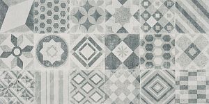 Керамогранит Tilezza Impressione Maiolica Grigio 60х120 фото