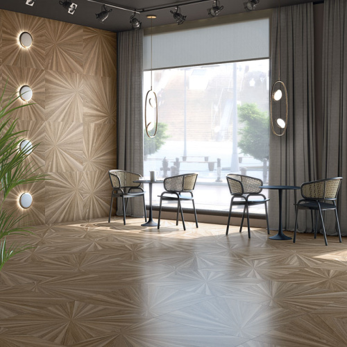 Керамогранит Arcana Komi 8L32 Komi-R Crema 80x80 фото 2