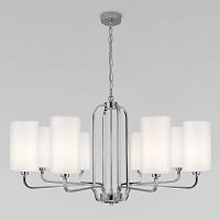 Подвесная люстра Eurosvet 60128/8 хром фото