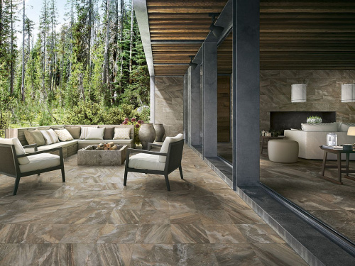 Керамогранит Italon Magnetique X2 Petrol Dark 60x60 натуральный 610010000843 фото 2