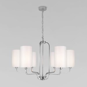 Подвесная люстра Eurosvet 60128/6 хром фото