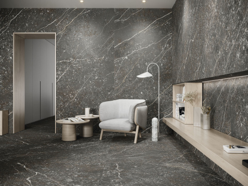 Керамогранит Baldocer Volcano Nero Rect 60x120 фото 2