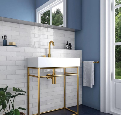 Керамическая плитка Equipe Tribeca 26871 Gypsum White 6x24,6 фото 2