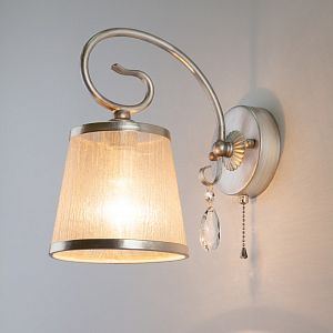 Бра Eurosvet 60065/1 серебро фото