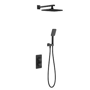 Душевая система встроенная с термостатом Timo Petruma SX-5059/03SM черный фото