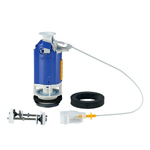 Бачок подвесной Migliore Impero низкий, для напольного WC, с отверстий для кнопки слива, белая керамика 29874 фото