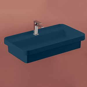 Artceram Fuori Scala Раковина встраиваемая, 80х45см,, без отв,, без перелива, цвет: blu notte фото
