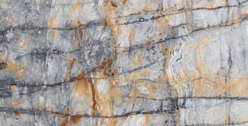 QUA Granite Blue Jeans 120x60 голубой полированная фото 2