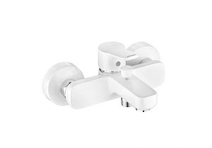 KLUDI Pure&Easy Смеситель Смеситель для ванны/душа однорычажный 22 5х15х10 5 (белый/хром) 0x0 фото