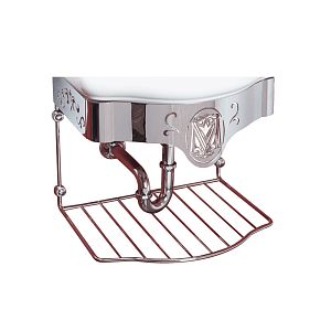 Консоль Migliore Bella подвесная 55 см с решеткой, хром 20713 фото