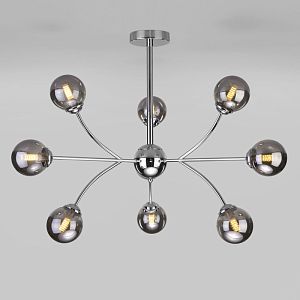 Люстра на штанге Eurosvet 30179 хром фото