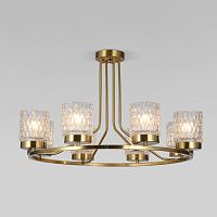 Люстра на штанге Eurosvet 60127/8 латунь фото