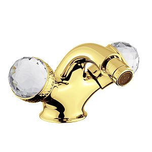 Смеситель для биде Migliore Axo Swarovski, золото 18503 фото