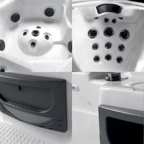 Gruppo Treesse Ibiza Минибассейн 275x228x100см,, отдельностоящий, цвет: белый фото 4