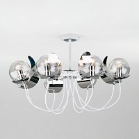 Люстра на штанге Eurosvet 70110/8 белый фото