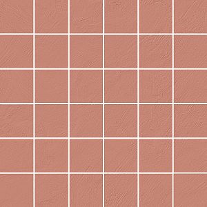 Italon Керамический гранит Surface Мозаика Scarlet 30x30 патинированный фото