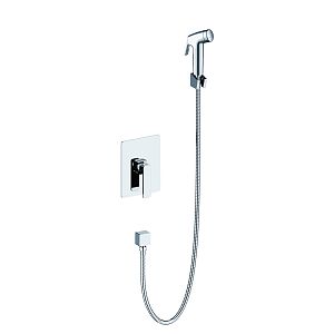 Смеситель встроенный с гигиеническим душем Timo Torne 4359/00SM хром фото