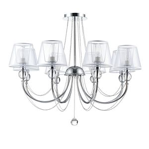 Люстра на штанге Freya FR5661-PL-08-CH фото
