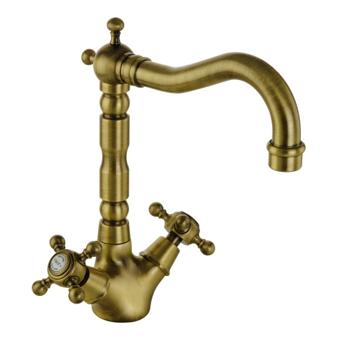 Смеситель для раковины Migliore Revival, бронза 19492