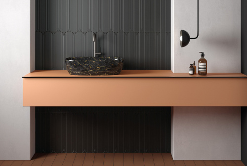 Керамическая плитка Equipe Hopp Graphite 31189 5х40 фото 2