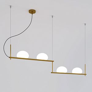 Подвесная люстра Eurosvet 70145/4 латунь фото