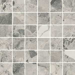 Мозаика Italon Continuum 610110001024 Stone Grey Mosaico 30x30 фото