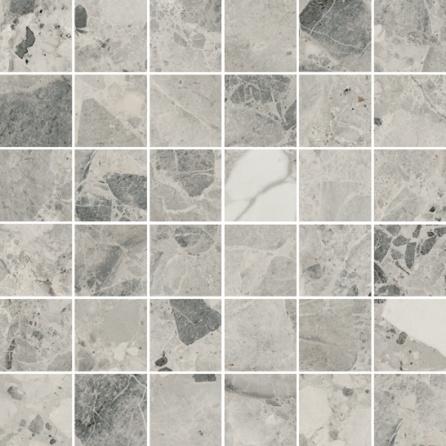 Мозаика Italon Continuum 610110001024 Stone Grey Mosaico 30x30