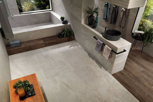 Керамогранит ANXW Klif White 37.5x75 фото 2