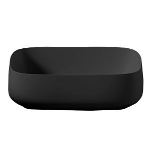 Artceram Cognac Раковина 56х41 см, без отв,, накладная, цвет: матовый черный фото