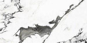 Глазурованный керамогранит YURTBAY Panda Marble Polished White P19707.6 60х120 фото