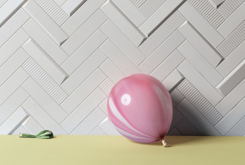 Плитка 4100602 Strip Bianco 5x20 фото 2