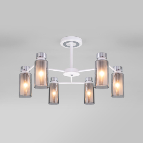 Люстра на штанге Eurosvet 70115/6 белый