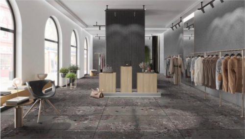 Керамогранит Ocean Ceramic India New Flaco Nero 60х120 фото 2