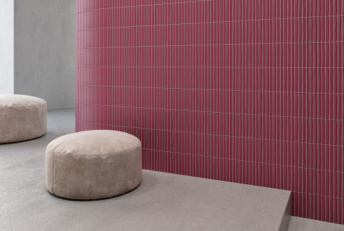 Керамическая плитка WOW Sweet Bars 128696 Berry Matt 12,5х25 фото 2