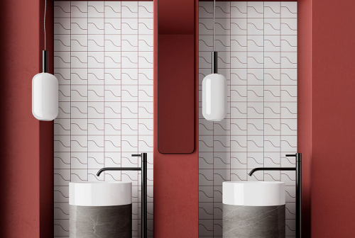 Плитка Equipe Curve 28856 White Matt 8,3x12 фото 2