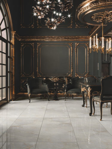 BIEN Arch LGrey 60x60 серый полированная фото 2