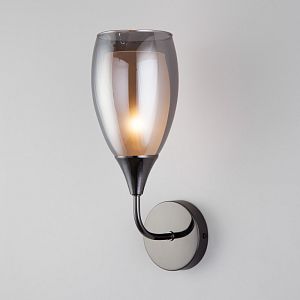 Бра Eurosvet 50285/1 черный жемчуг фото