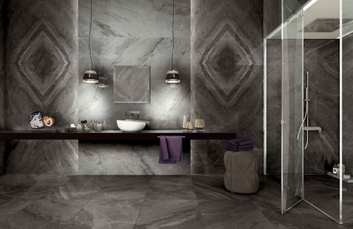 Керамогранит Cerdomus 75405 Supreme Charcoal Levigato Ret 60x120 фото 2