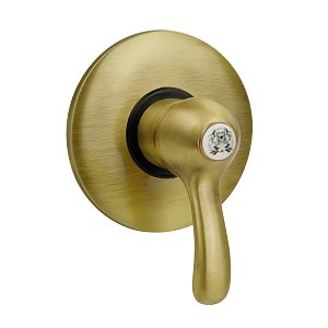 Смеситель монокомандный скрытого монтажа Migliore Lem, бронза 25870 фото