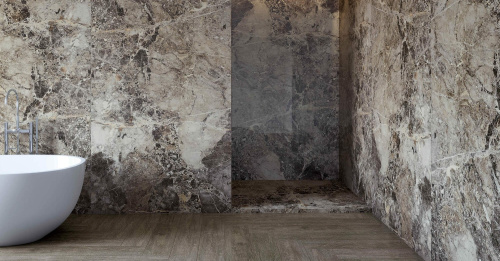 Kutahya Paradiso Anthracite Kristal Rectified Parlak Nano 120x240 фото 2