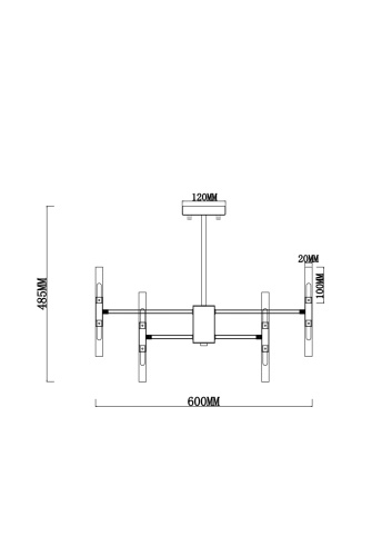 Люстра Freya FR5046PL-24CH фото 2